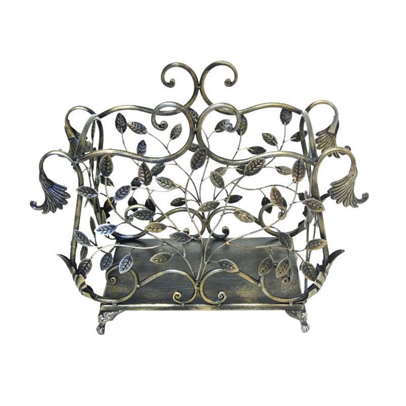 Energicus Metal Magazine Rack