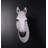 White Horse Head Statue
