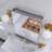 Rectangular Aluminum Medicine Cabinet With Mirror-780194010