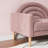 Hamm Arc of Hope Chaise Lounge – Rainbow-Inspired Reclining Sofa with Soft Linen Fabric, Solid Pine Wood Frame, and High-Density Foam for Comfort and Style-243259142