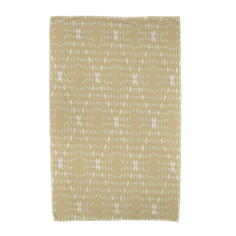 Serviette de plage Abbie, Jaune
