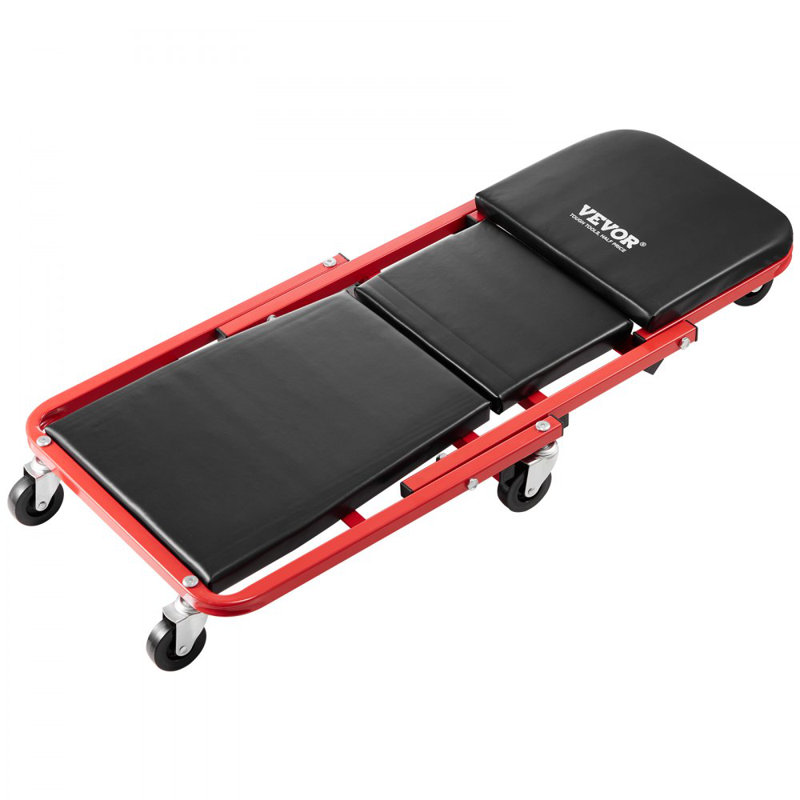 Tabouret mécanique 36 po pliable en forme de Z avec capacité de 300 lb