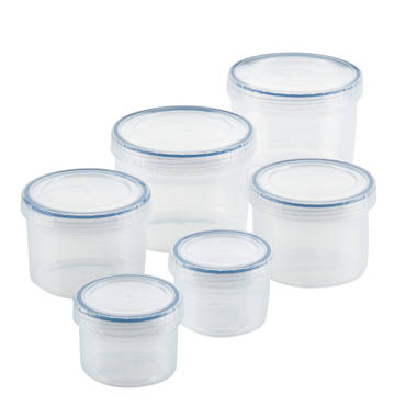 Easy Essentials Food Storage lids/Airtight Containers, BPA Free, Bread Box-21.1 Cup, Clear