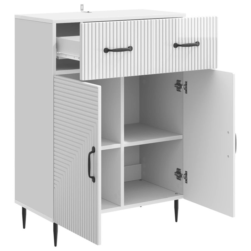 Sideboard, High Gloss White