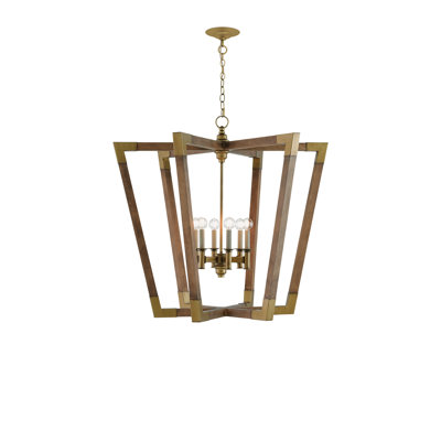 Bastian 6 - Light Dimmable Geometric Chandelier