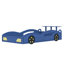 Lit de voiture de course, lit plateforme en forme de voiture avec roulettes-434477781