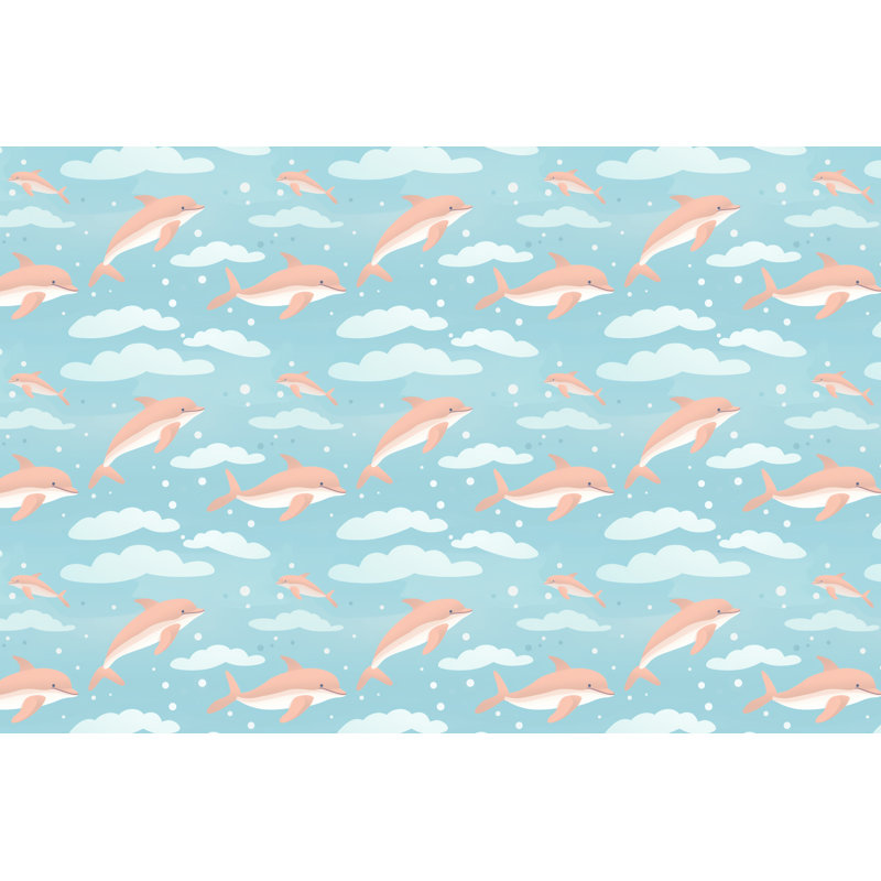 Dolphins Underwater Bedding, King Comforter