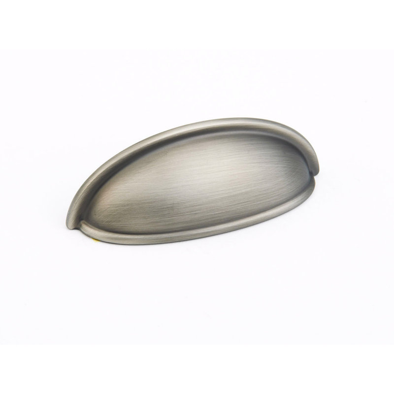 Cup / Bin Pull, Antique Nickel