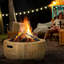 Acequia Round Steel Smokeless Utility Cart