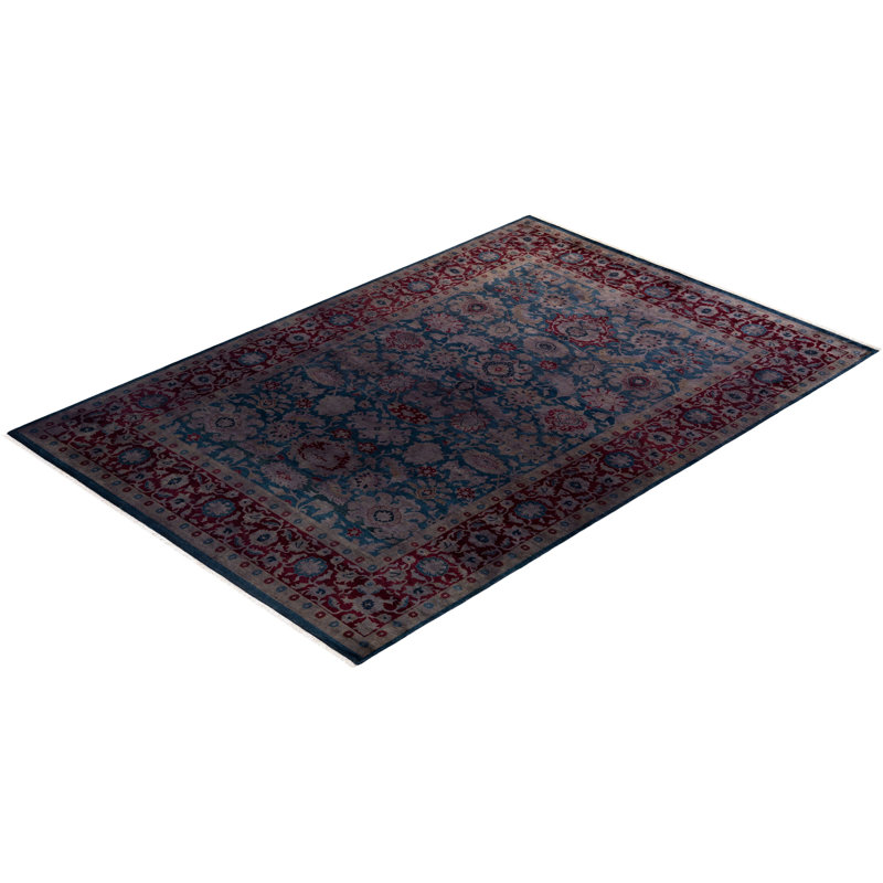 Fine Vibrance One-of-a-Kind 6' 2" X 8' 10" Hand Knotted Area Rug