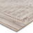 Machine Washable Geometric Power Loom Polyester Area Rug in Beige/Burgundy-68307916