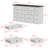 Arnout 61“ W 12 - Drawer Double Dresser