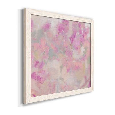 Toile encadrée Blooming Shrub I-Premium - prête à être accrochée