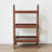 Walnut Color Oak Storage Bench, 3-Tier Beech Wood Shoe Rack For Bathroom, Living Room, Bedroom, Hallway, Patio, Kitchen-111873727