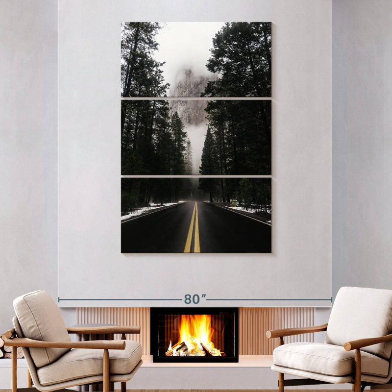 A Road To Forever, 74" H x 48" W