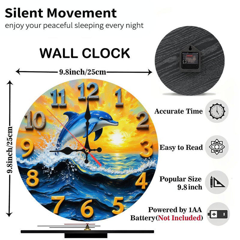 Horloge dauphin