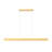 Hudson Gold 1 Light Linear Chandelier