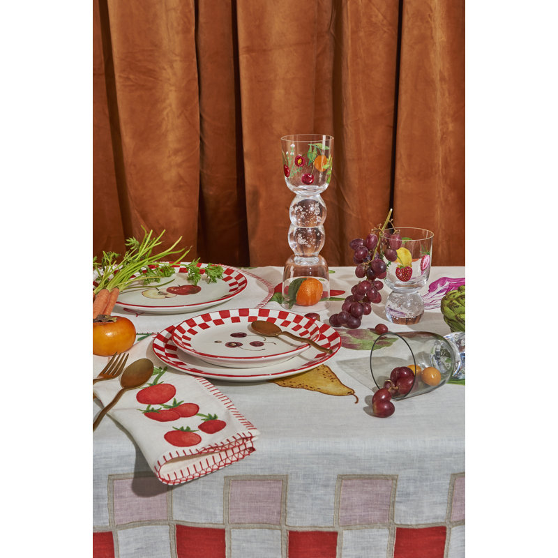 Still Life Tablecloth, Red