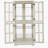 Bookcase, Display Cabinet With Adjustable Shelves And Glass Doors For Home Or Office-624912449