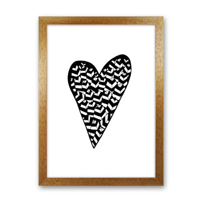 Leaf Heart by Carissa Tanton - Print