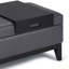 Banc de rangement avec repose-pieds Oregon-1215642565