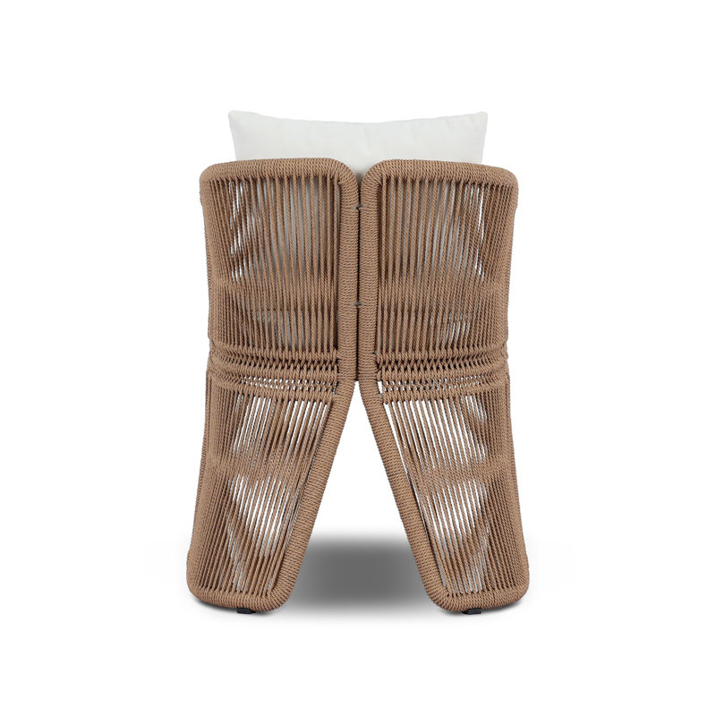 MONDIRA Outdoor Dining Armchair, Textured Natural