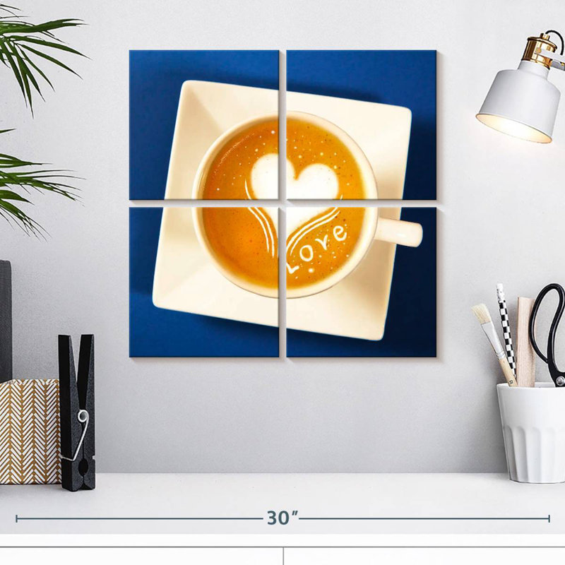 Yarlin Coffee Love, H 18 po x l 18 po
