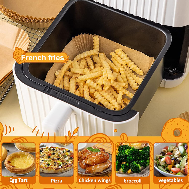 https://assets.wfcdn.com/im/79647955/resize-h755-w755%5Ecompr-r85/1900/190041735/50+Pcs+Air+Fryer+Disposable+Paper+Liner%2C+6.3+Inch+Non-Stick+Air+Fryer+Liners+Square%2C+Parchment+Paper+For+Baking%2C+Cooking%2C+Frying%2C+Roasting+And+Microwave%2C+Oil-Proof%2C+Water-Proof.jpg