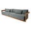 Hermosa Outdoor 4 - Seat Patio Sofa-1093125225