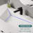 40" x 19” Double Layers Floating Vanity Stone Resin Wall-Mounted Vessel