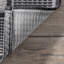 Tapis d'intérieur / extérieur gris tissé à la machine Mcelfresh-48816417
