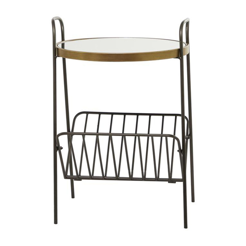 Table de bout avec rangement Iridessa