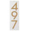 Floating 1-Line Wall Address Plaque-134111099-134110987-134106667