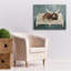 Toile épique Graffiti «Cowches 2» par Cindy Jacobs, 34 po x 26 po