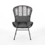Fauteuil d'appoint contemporain Sleek Living