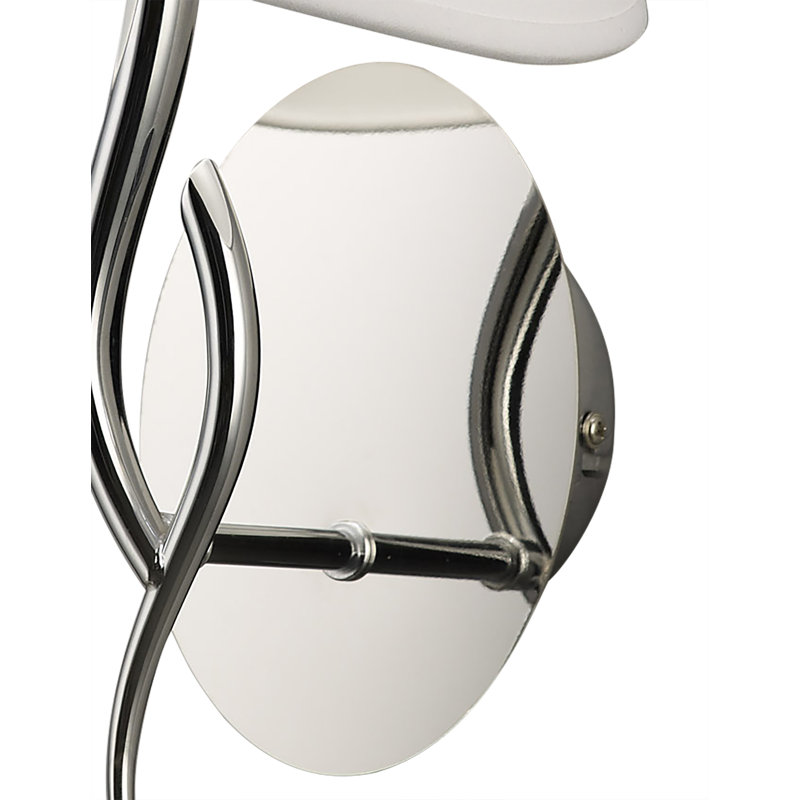 Cole Wallchiere, Polished Chrome, Yes, White
