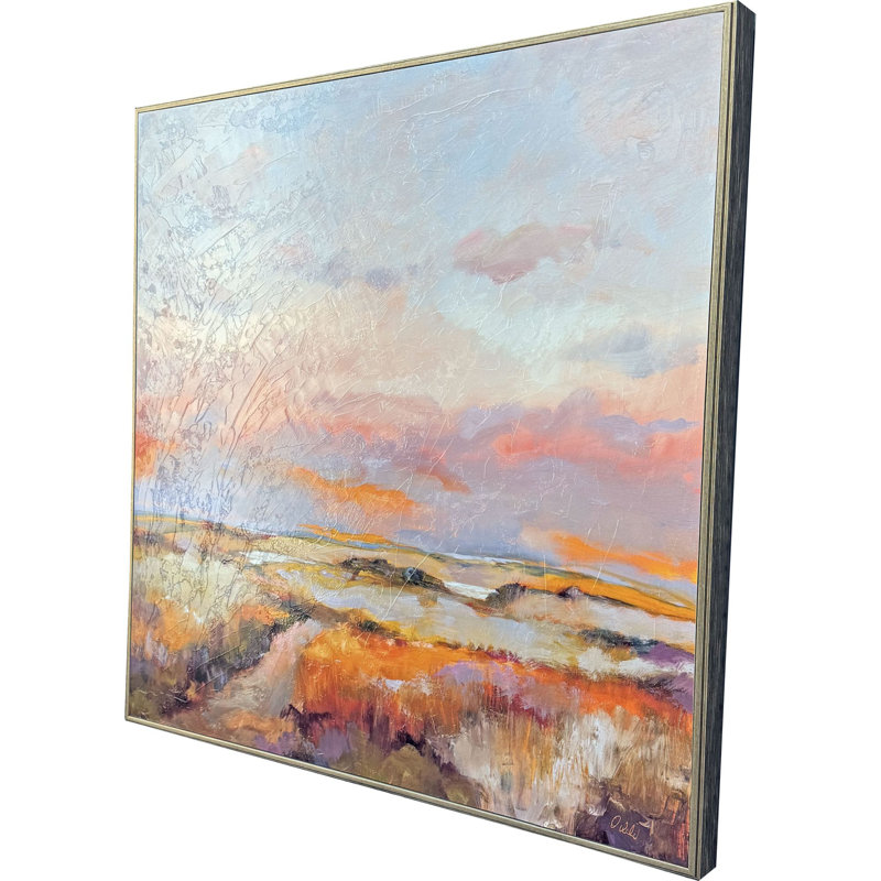 Sky on Fire Framed Art