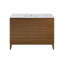 Meuble-lavabo Cascade 48 po en chêne brun-121677768-121677769-121677771