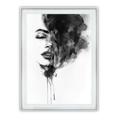 Woman Dreaming - Painting
