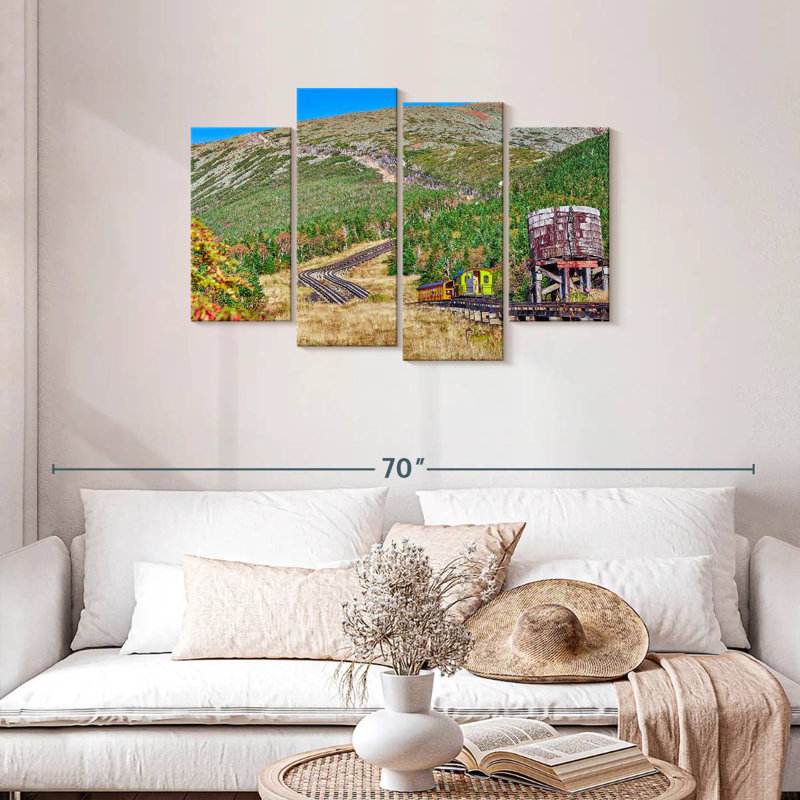 Mehar Mount Washington Cog Railway, 27"H x 43"W