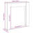 Fireplace Surround 39.4X7.9X39.4" Engineered Wood-1549680428