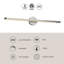 Marlon 1 - Light LED Bath Bar-64112966