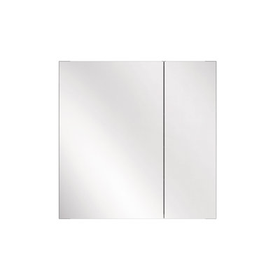 30 po L 30 po Pharmacie rectangulaire en aluminium avec miroir