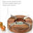 Adhoc Orient 50 oz. Stovetop Safe Glass Tea Pot with Teapot Warmer