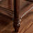 Flower stand solid wood black walnut retro practic