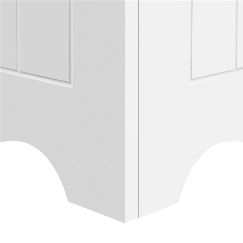  40x40cm Large Square Laundry Hamper  with Hinged Lid Laundry Sorter