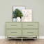 Venice 4 Drawers 54" W Double Dresser-890508527
