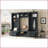Hall Tree 4-in-1 Detachable with Storage Cabinets, Drawers &amp; 7 Hooks | Antique Blue | Particle Board+MDF-141969903