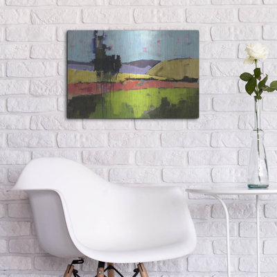 Ivy Bronx 'Untitled Landscape' by Linda Nickell, Metal Wall Art