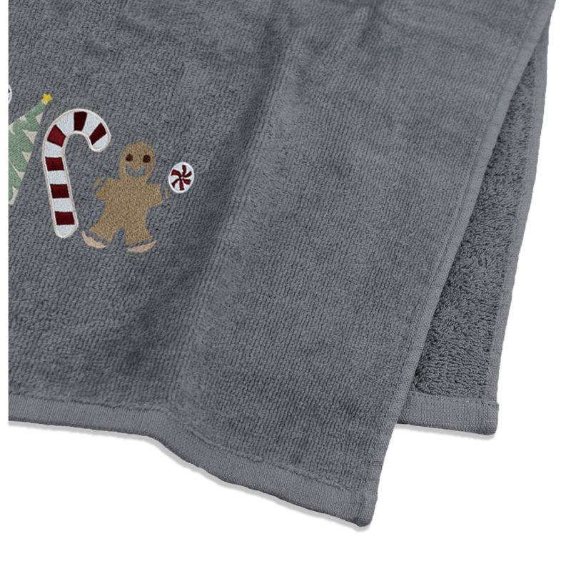Cotton Tea Towel Kitchen Towel, Grey
